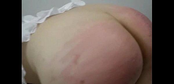  Hard spanking for Naughty wife 1- hard whipping with electric wire